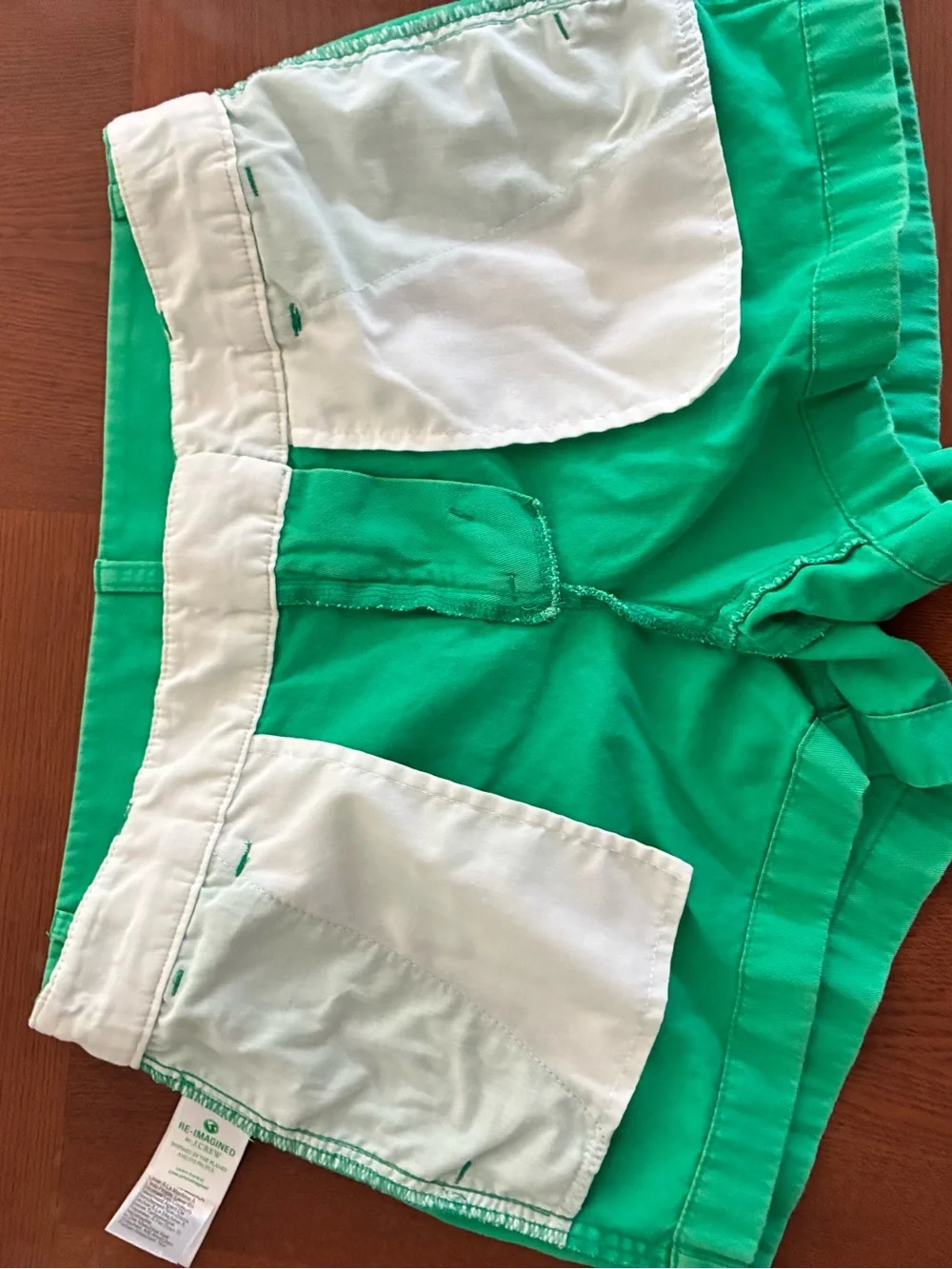 J Crew size 2 Green Women's Cotton Shorts - Classic Summer Style